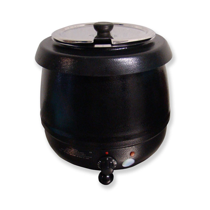 Hotpot zwart 8-10L