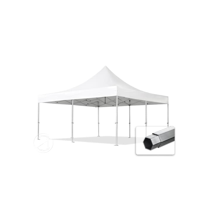 Easy up tent 5×5 meter - wit