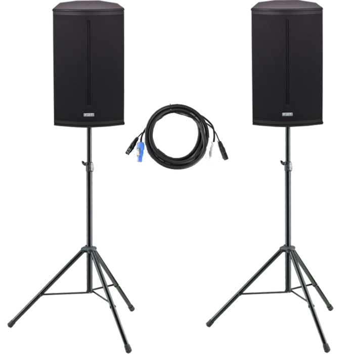 Speakerset 3: 2x 15 inch - tot circa 150 personen