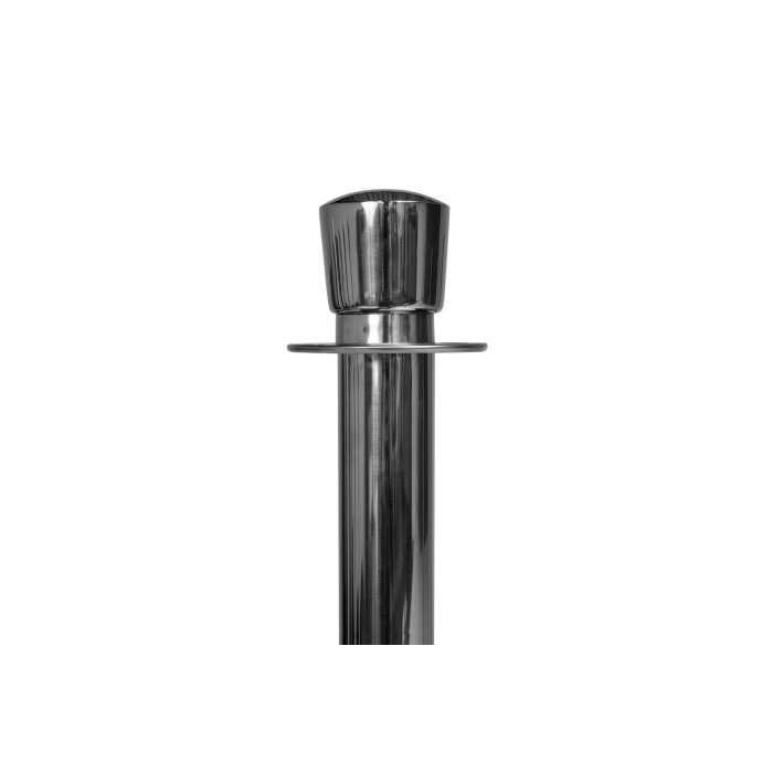Afzetpaal chroom - Luxe
