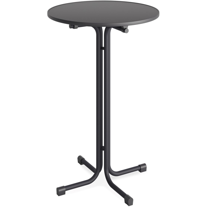Statafel Berlin Antraciet - Ø80cm