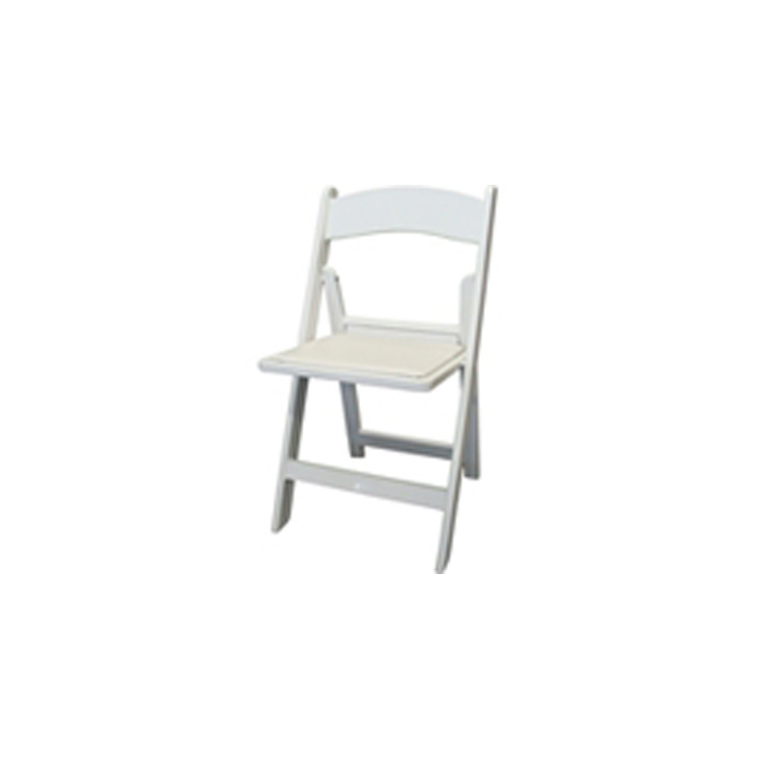 Wedding chair wit - stapelbaar