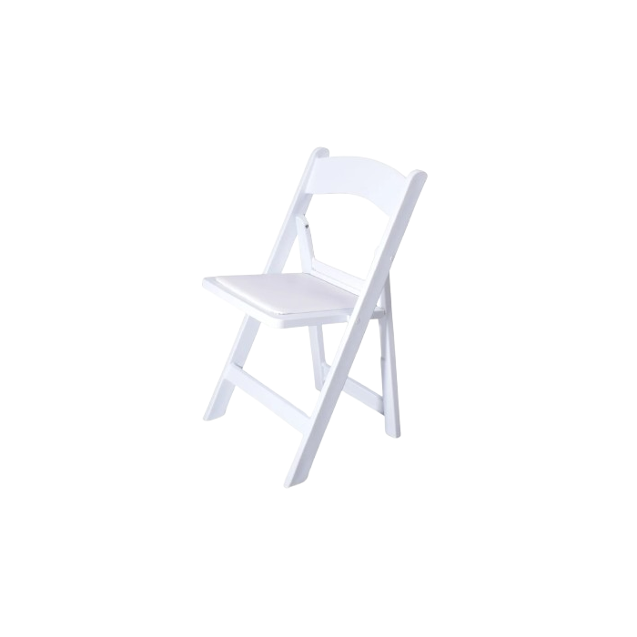 Wedding chair wit - stapelbaar