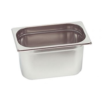 Gastronormbak 1/4 - 15 cm diep