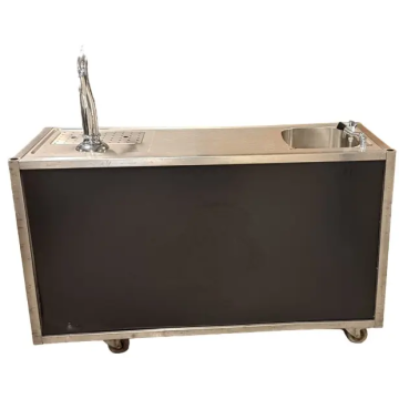 Bier tap enkele kraan met spoelbak