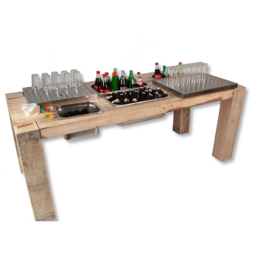 Drankentafel steigerhout