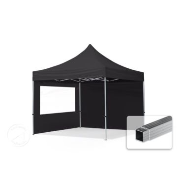 Easy up tent 3×3 meter - zwart