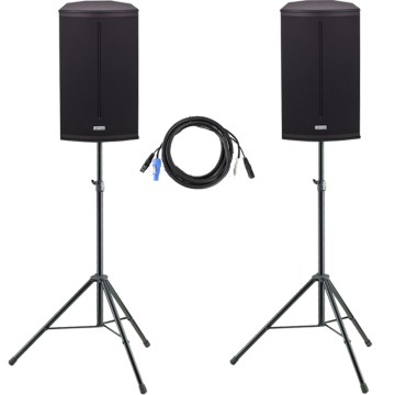 Speakerset 3: 2x 15 inch - tot circa 150 personen