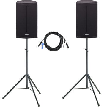 Speakerset 2: 2x 12 inch - tot circa 100 personen