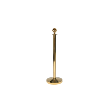 Afzetpaal messing / goud - Classic