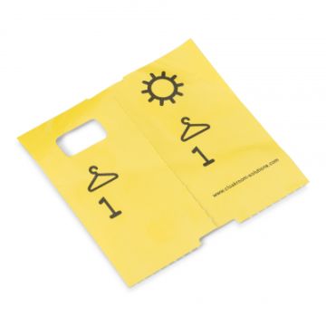 Garderobenummers (per 200 stuks)