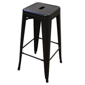 Barkruk Hamburg zwart