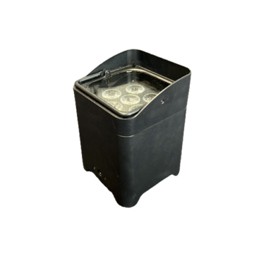 Accu LED spots - set 6 stuks - met afstandsbediening