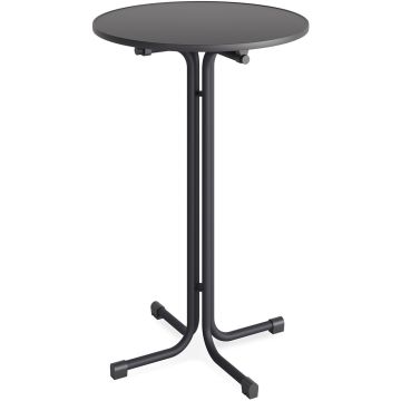 Statafel Berlin Antraciet - Ø80cm