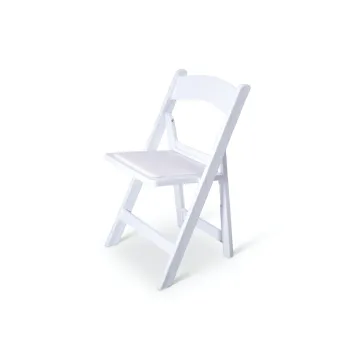 Wedding chair wit - stapelbaar