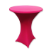 Statafel met rok roze afbeelding