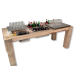 Drankentafel steigerhout afbeelding